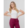 4F H4L22-TSD353 WHITE Dámske tričko US XXL 4F H4L22-TSD353 WHITE Dámske tričko US XXL
