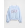 GAP detská oversize mikina s logom modrá