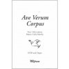 Ave Verum Corpus skladba pre zbor SATB a klavír Ave Verum Corpus skladba pre zbor SATB a klavír