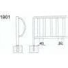 Kovopraktik Jednostranný stojan na bicykle 1901/4210 1901 Kovopraktik Jednostranný stojan na bicykle 1901/4210 1901