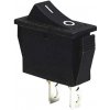 Tracon electric Kolískový vypínač ON-OFF, 2-poloh. čierny, 16A, 250V, 0-I IP40, 6A Tracon electric Kolískový vypínač ON-OFF, 2-poloh. čierny, 16A, 250V, 0-I IP40, 6A