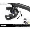 Ťažné zariadenie BMW 5-serie sedan 2016/11-2023/07 (G30), el. sklopné vč. 13pin EP, BRINK Ťažné zariadenie BMW 5-serie sedan 2016/11-2023/07 (G30), el. sklopné vč. 13pin EP, BRINK