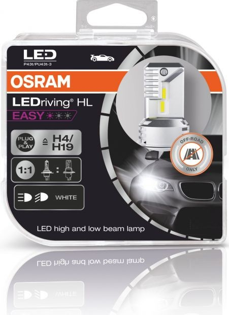 Osram LEDriving HL EASY H4/H19 12V P43t/PU43t 6000K 2ks