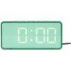 Budík, stolové hodiny, moderné do obývacej izby, spálne zelený AUDAZ Budík, stolové hodiny, moderné do obývacej izby, spálne zelený AUDAZ