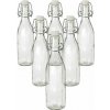 Skleněná fľaša s clip uzáverom, 0,5 l, 6 ks, 0,5 l Skleněná fľaša s clip uzáverom, 0,5 l, 6 ks, 0,5 l