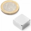 SOLLAU Neodymový magnet hranol 15x15x8 mm, N42, ponikelovaný SOLLAU Neodymový magnet hranol 15x15x8 mm, N42, ponikelovaný