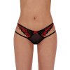 Tanga Passion Poppy Thong black Čierna