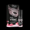 Orgie Dual Vibe! Jahodový gin a tonik bozkateľný vzrušujúci intímny gél Orgie Dual Vibe! Jahodový gin a tonik bozkateľný vzrušujúci intímny gél