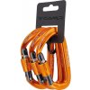 Karabína CAMP Orbit Lock 3 Pack oranžová Karabína CAMP Orbit Lock 3 Pack oranžová