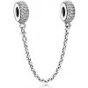 Bezpečnostná retiazka PANDORA pavé inšpirácia 5 cm 791736CZ-05 Bezpečnostná retiazka PANDORA pavé inšpirácia 5 cm 791736CZ-05