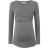 BELLYBUTTON MATERNITY tehotenská blúzka bez vzoru VISKÓZA 95%; ELASTAN 5% veľkosť XL BELLYBUTTON MATERNITY tehotenská blúzka bez vzoru VISKÓZA 95%; ELASTAN 5% veľkosť XL