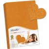Bellatex plachta froté svetlo oranžová 180x200 Bellatex plachta froté svetlo oranžová 180x200