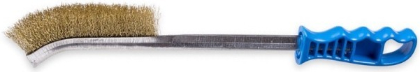 Ručná lištová kefa dlhá, drôt oceľ 0,30 mm KART