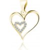 Olivie Strieborný prívesok SRDCE V SRDCI GOLD 5191 Ag 925; ≤0,9 g. Olivie Strieborný prívesok SRDCE V SRDCI GOLD 5191 Ag 925; ≤0,9 g.