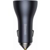 Baseus CGJP010013 Nabíječka do Auta Triple Quick Charger USB/USB-C/USB-C 65W Dark Grey (6932172610289) Baseus CGJP010013 Nabíječka do Auta Triple Quick Charger USB/USB-C/USB-C 65W Dark Grey (6932172610289)