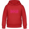 AWDis Detská Mikina s Kapucňu - Nápis - So psami je život krajší - Ohnivá červená - 5 - 6 Rokov - Detské AWDis Detská Mikina s Kapucňu - Nápis - So psami je život krajší - Ohnivá červená - 5 - 6 Rokov - Detské