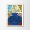 Moikka Plagát Blue Lady by Stine Belden Røed 50x70cm Moikka Plagát Blue Lady by Stine Belden Røed 50x70cm