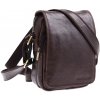 Pánska kožená taška cez rameno Sendi Design M 708 hnedá Pánska kožená taška cez rameno Sendi Design M 708 hnedá