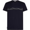 Icebreaker Men Merino 150 Tech Lite SS Tee Mountain Pulse tmavomodrá