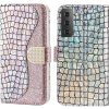 Puzdro na Samsung Galaxy S22 Glitter ružové Puzdro na Samsung Galaxy S22 Glitter ružové