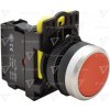 Tracon electric Klasické tlačidlo červené Tracon electric Klasické tlačidlo červené