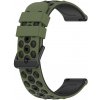 20mm Remienok pre hodinky Huawei Watch GT2 42mm zelená /čierna farba 20mm Remienok pre hodinky Huawei Watch GT2 42mm zelená /čierna farba