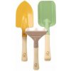 Náradie detské kov sada 3 ks drevené rúčky Náradie detské kov sada 3 ks drevené rúčky
