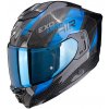 SCORPION prilba EXO-1500 CARBON AIR Platted black/blue - M SCORPION prilba EXO-1500 CARBON AIR Platted black/blue - M