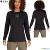 Fox W Ranger Fox Head ls jersey dámsky cyklo dres blk, čierna, L Fox W Ranger Fox Head ls jersey dámsky cyklo dres blk, čierna, L