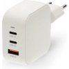 NEDIS síťová nabíječka/ 70 W/ PD 3.0/ rychlé nabíjení/ 1.5 / 2.25 / 2.5 / 3.0 / 3.5 A/ USB-A/ 2x USB-C/ bílá WGCHA70WWT NEDIS síťová nabíječka/ 70 W/ PD 3.0/ rychlé nabíjení/ 1.5 / 2.25 / 2.5 / 3.0 / 3.5 A/ USB-A/ 2x USB-C/ bílá WGCHA70WWT
