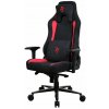 AROZZI herní židle VERNAZZA Supersoft Red/ látkový povrch/ černočervená AROZZI herní židle VERNAZZA Supersoft Red/ látkový povrch/ černočervená