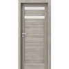 PORTA Doors SET Rámové dvere VERTE HOME D.2 so sklom, 3D fólia Agát strieborný + zárubeň PD-VER-D2_AGATSTRIEB PORTA Doors SET Rámové dvere VERTE HOME D.2 so sklom, 3D fólia Agát strieborný + zárubeň PD-VER-D2_AGATSTRIEB