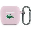 Lacoste Liquid Silicone Croc Logo Pouzdro pro AirPods 4 Pink Lacoste Liquid Silicone Croc Logo Pouzdro pro AirPods 4 Pink