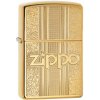Benzínový zapaľovač Zippo Z29677 Gold and Pattern Design (Originálny kovový zapaľovač Zippo v zlatom prevedení s gravírovaným vzorom) Benzínový zapaľovač Zippo Z29677 Gold and Pattern Design (Originálny kovový zapaľovač Zippo v zlatom prevedení s gravírovaným vzorom)