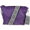 NovaKabelka.sk Batilda Viola s prídavným popruhom III kožená talianska crossbody kabelka fialová NovaKabelka.sk Batilda Viola s prídavným popruhom III kožená talianska crossbody kabelka fialová