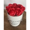 Darček pre ženy - Mydlový Flower box Red1 Darček pre ženy - Mydlový Flower box Red1