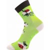 Woodik ABS Detské ponožky bledozelená
