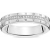 Thomas Sabo Prsten Klasický bílý D TR0026 725 14 Sterling Silver Sterling silver