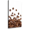Vertikálny foto obraz na plátne do obývačky Zrnká kávy 50x100 cm Vertikálny foto obraz na plátne do obývačky Zrnká kávy 50x100 cm