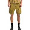 Alpha Industries Aloha Safari Shorts khaki pánske šortky Farba: hnedá, piesková, Veľkosť: 38 Alpha Industries Aloha Safari Shorts khaki pánske šortky Farba: hnedá, piesková, Veľkosť: 38