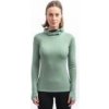 SENSOR MERINO DF dámské triko dl.rukáv s kapucí basil green XL; Zelená SENSOR MERINO DF dámské triko dl.rukáv s kapucí basil green XL; Zelená