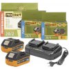 Procraft Industrial S20-4TURBO/20-2 - Sada dvoch 20V 4Ah batérií Procraft 20/4 Turbo a nabíjačky pre dve batérie 20/2 Procraft Industrial S20-4TURBO/20-2 - Sada dvoch 20V 4Ah batérií Procraft 20/4 Turbo a nabíjačky pre dve batérie 20/2