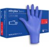 Mercator Medical Nitrylex Basic Blue Jednorázové nepúdrované rukavice modré 100 ks Mercator Medical Nitrylex Basic Blue Jednorázové nepúdrované rukavice modré 100 ks