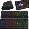 Savio HERNÁ MECHANICKÁ KLÁVESNICA 60% RGB Modré Spínače Outemu Savio HERNÁ MECHANICKÁ KLÁVESNICA 60% RGB Modré Spínače Outemu