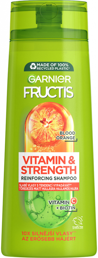 Fructis Vitamin & Strength Posilňujúci šampón 400 ml