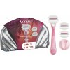Gillette Venus Comfortglide sugarberry Miami dámsky holiaci strojček s držiakom do sprchy 1 ks + náhradné žiletky 3 ks + kozmetická taška 1 ks kozmetická sada Gillette Venus Comfortglide sugarberry Miami dámsky holiaci strojček s držiakom do sprchy 1 ks + náhradné žiletky 3 ks + kozmetická taška 1 ks kozmetická sada