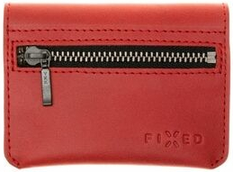 Fixed kožená peňaženka Tripple Wallet for AirTag z pravé hovězí kůže červená