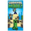 MLC Plážová osuška Minecraft motív Survival Mode! 70 x 140 cm MLC Plážová osuška Minecraft motív Survival Mode! 70 x 140 cm