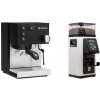 Rancilio Silvia E, black + Rancilio STILE, white Rancilio Silvia E, black + Rancilio STILE, white