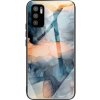 Sklenený kryt MARBLE na Xiaomi Redmi Note 10 5G - Abstract Blue Sklenený kryt MARBLE na Xiaomi Redmi Note 10 5G - Abstract Blue